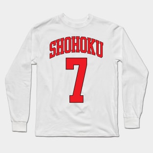 Shohoku Jersey #7 Long Sleeve T-Shirt